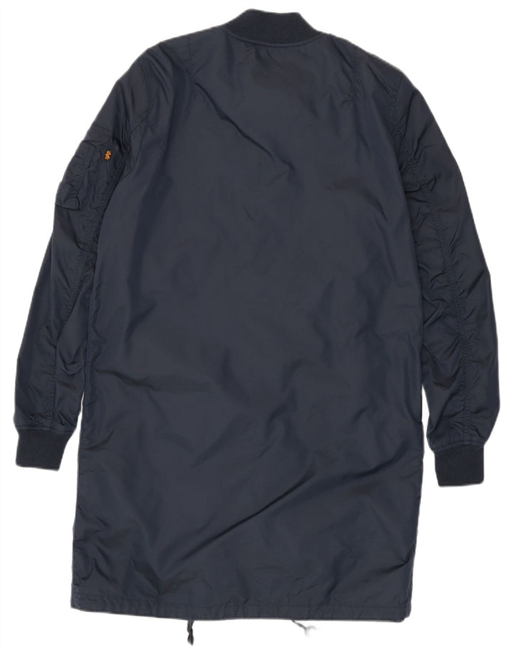 Ανδρικό πανωφόρι Alpha Industries UK 38 Medium Navy Blue Nylon