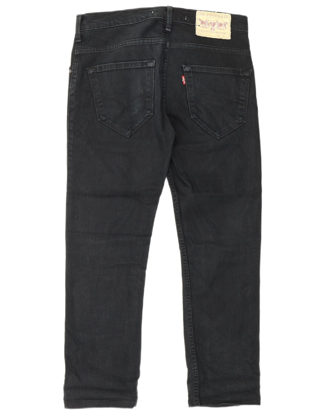 LEVI'S Ανδρικό 513 Skinny Jeans W31 L26 Μαύρο βαμβακερό