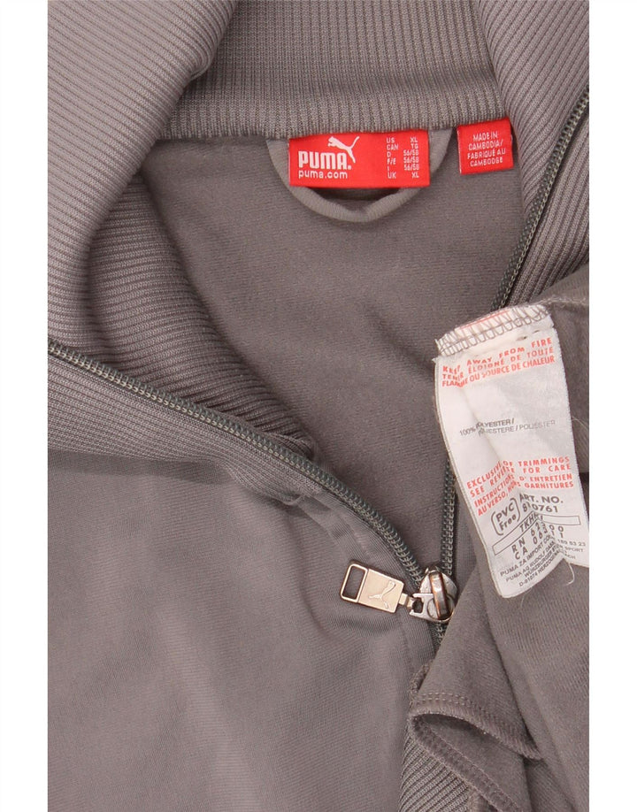 Ανδρική φόρμα PUMA Top Jacket XL Grey Colourblock Polyester