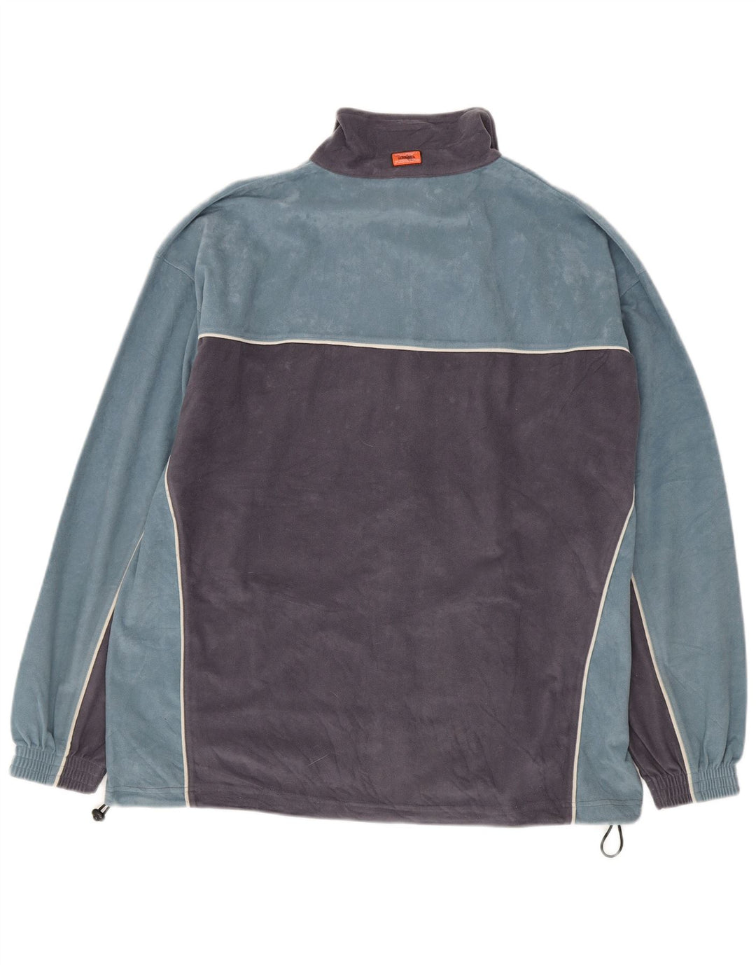 Diadora Ανδρικό Fleece Jacket UK 42 XL Blue Colorblock Polyester