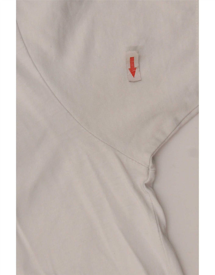 Ανδρικό γραφικό T-Shirt Ellesse Top Small White Colourblock