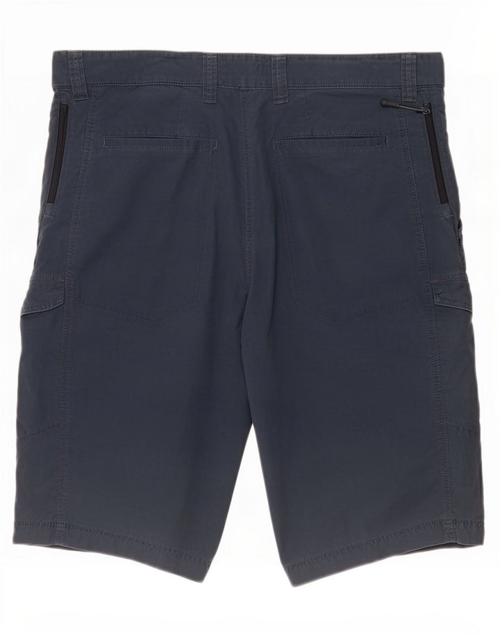 Ανδρικό σορτς Cargo Marks & Spencer μεγάλο W36 Navy Blue Cotton