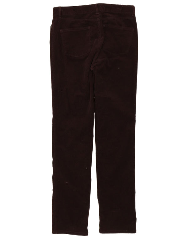 Marks & Spencer Γυναικείο κοτλέ παντελόνι UK 12 Medium W32 L32 Brown