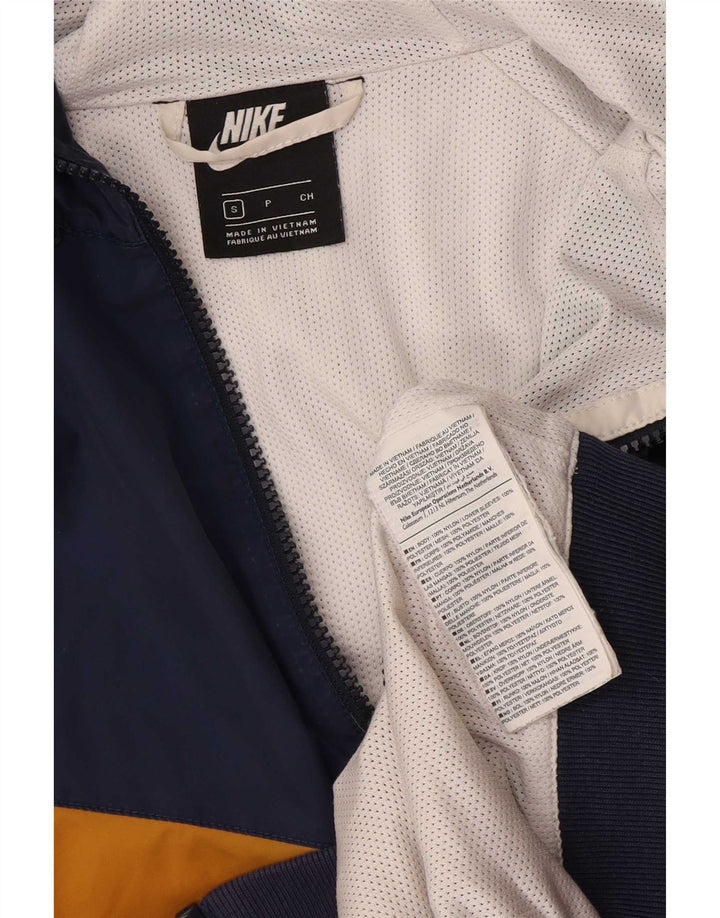 Ανδρικό μπουφάν βροχής με κουκούλα Nike UK 36 Μικρό πολύχρωμο νάιλον