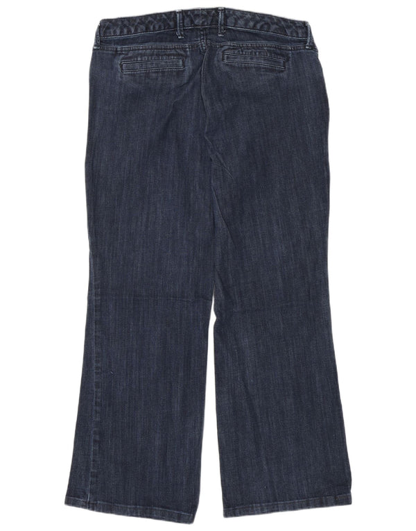 EDDIE BAUER Γυναικείο τζιν με καμπύλες ίσιο US 14 XL W36 L28 Navy Blue βαμβακερό