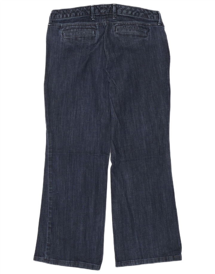 EDDIE BAUER Γυναικείο τζιν με καμπύλες ίσιο US 14 XL W36 L28 Navy Blue βαμβακερό