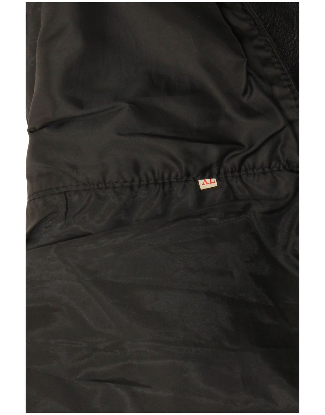 VINTAGE Ανδρικό Δερμάτινο Γιλέκο XL Μαύρο