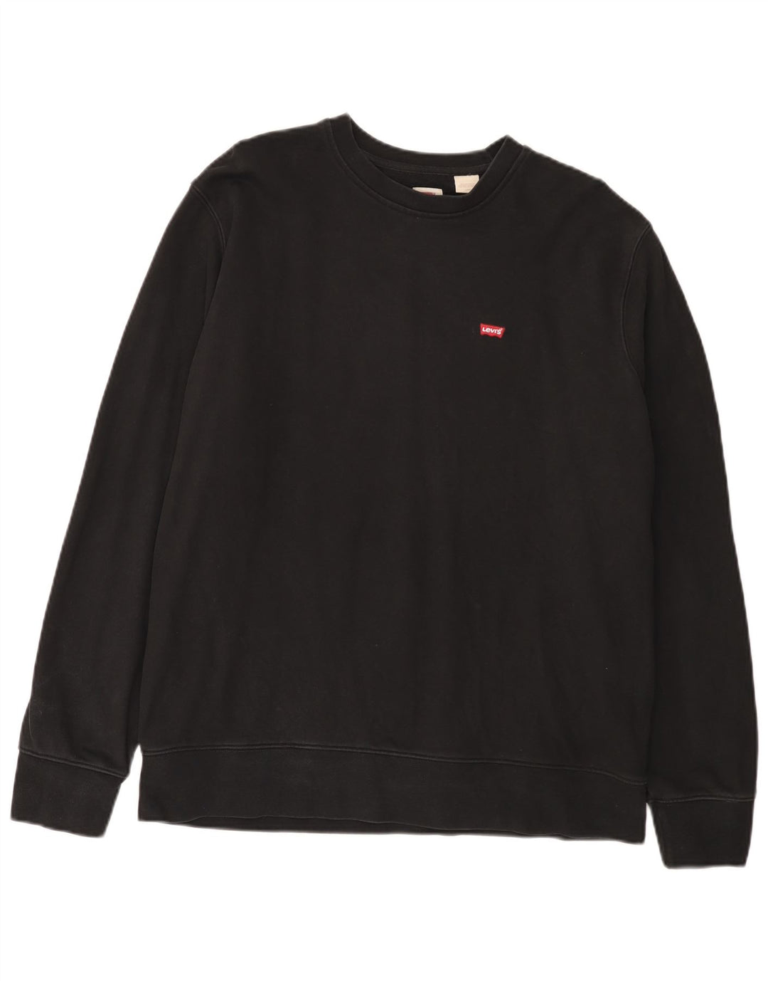 Ανδρικό φούτερ Levi's Standard Jumper, μαύρο βαμβακερό