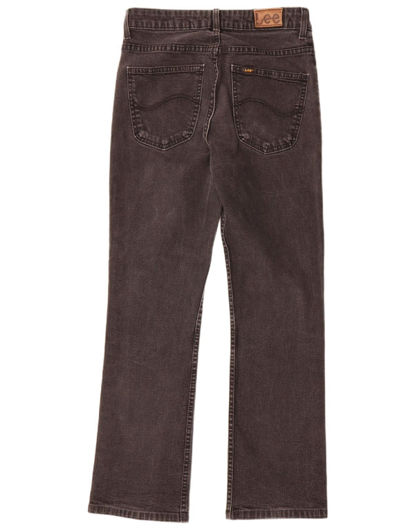 Lee Womens Cameron Straight Jeans W30 L28 Μαύρο βαμβακερό