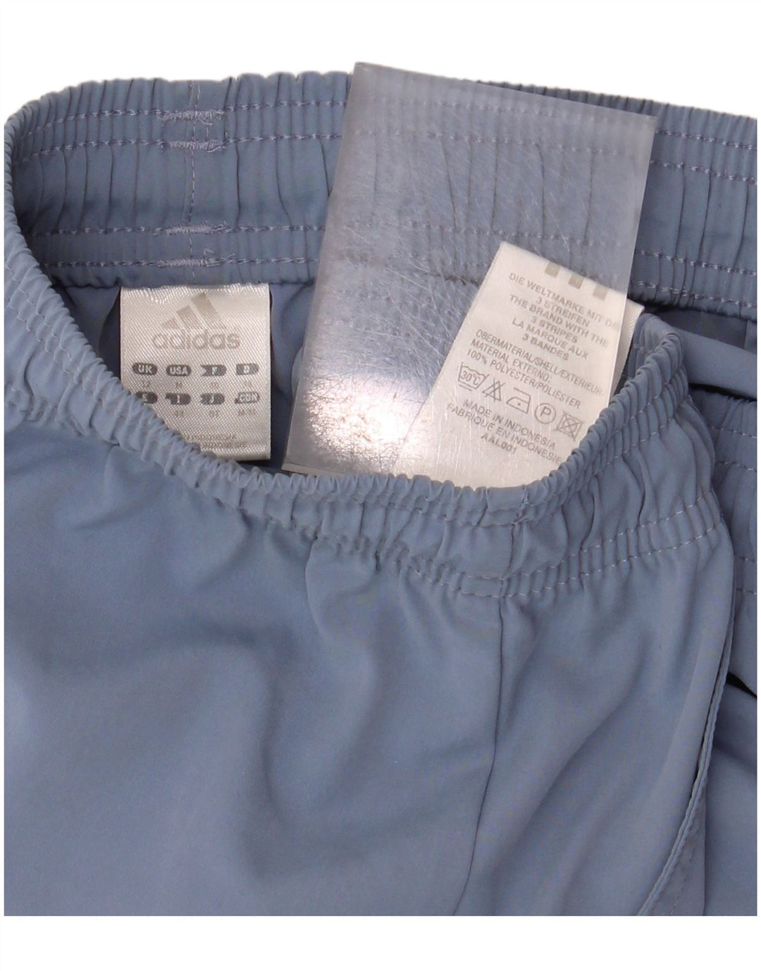 Γυναικείο αθλητικό σορτς Adidas UK 12 μεσαίου μπλε πολυεστέρα