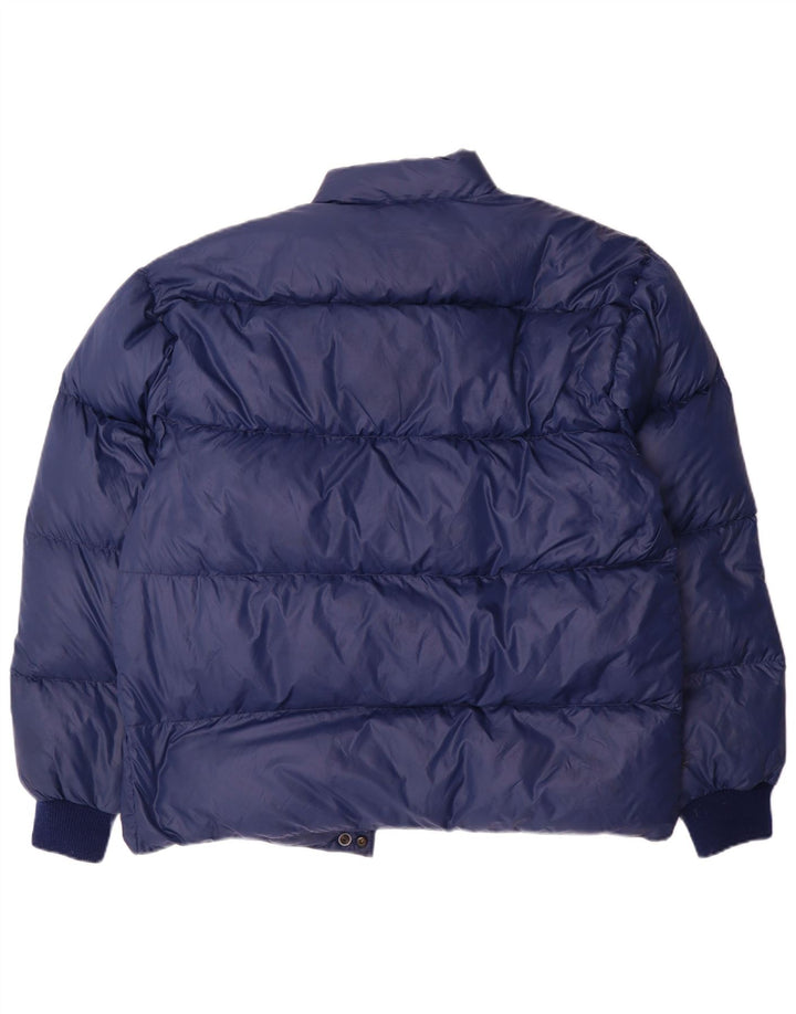 Ball On Ανδρικό μπουφάν UK 40 Large Navy Blue Polyamide
