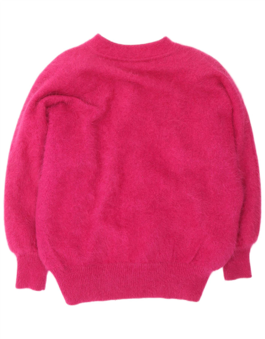 Γυναικείο πουλόβερ VINTAGE Ζακέτα UK 20 2XL Pink Angora