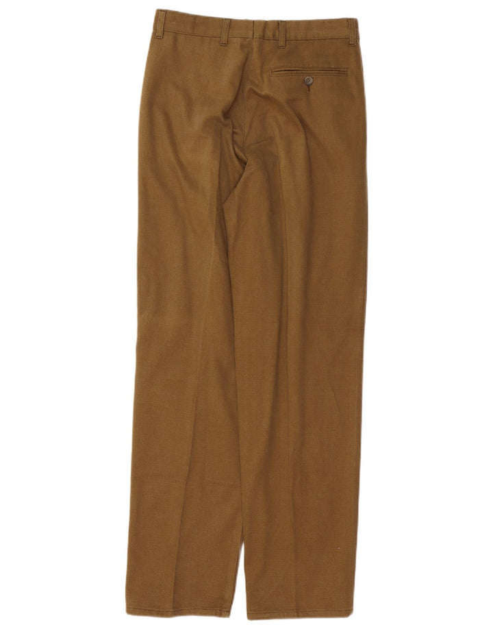 VINTAGE Ανδρικό παντελόνι Chino με καρφίτσα W28 L31 Καφέ βαμβακερό