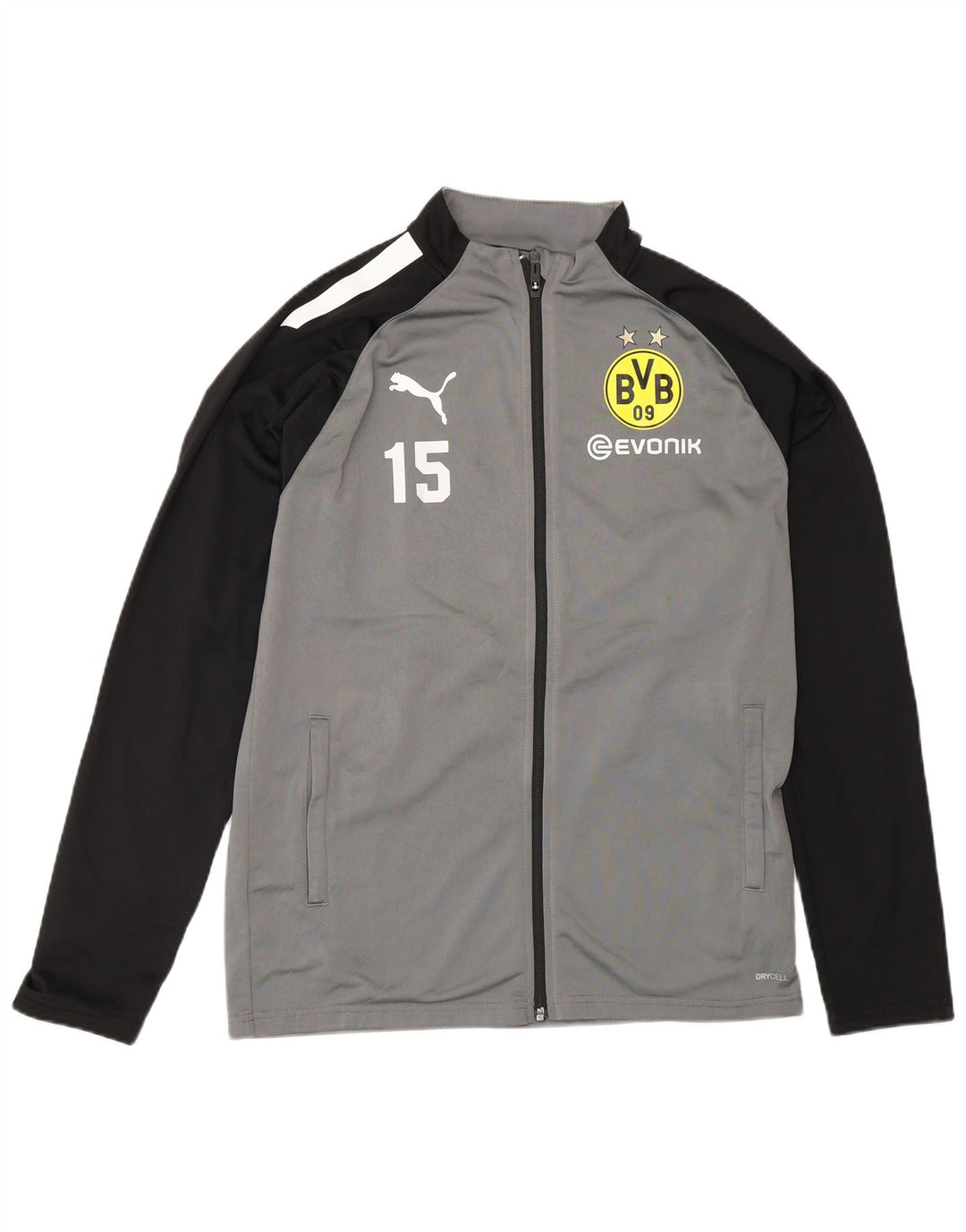 Puma Boys BVB Dortmund φόρμα αθλητικής φόρμας 15-16 ετών γκρι Colourblock