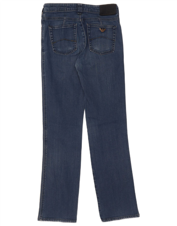 Armani Γυναικείο Straight Jeans W27 L27 Blue