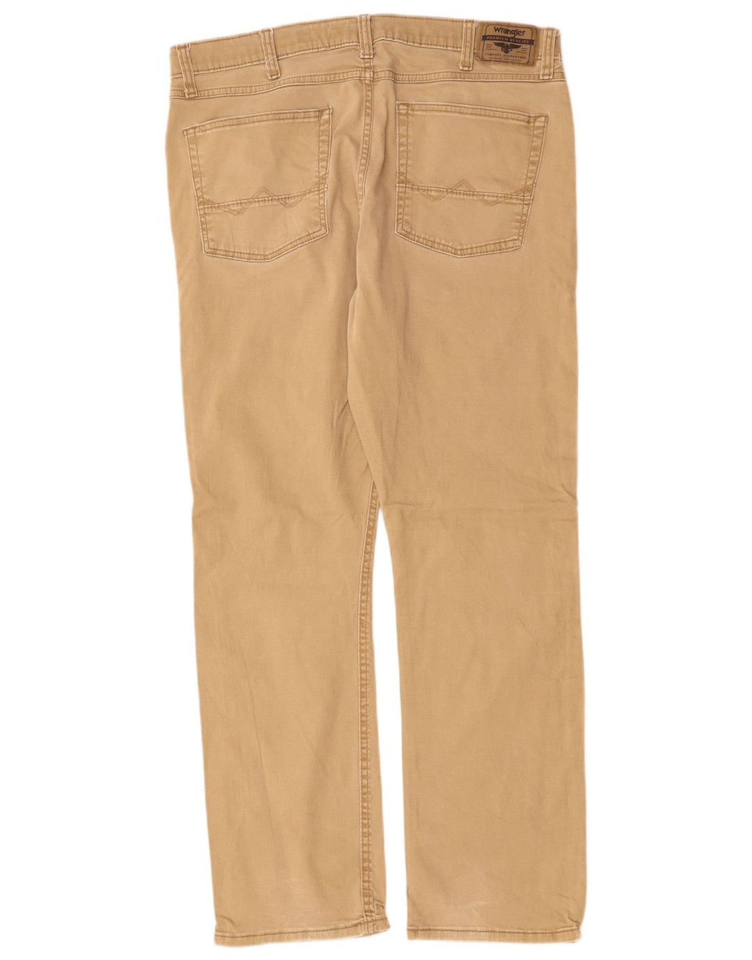 Ανδρικό Slim Straight Casual Παντελόνι WRANGLER W36 L29 Beige