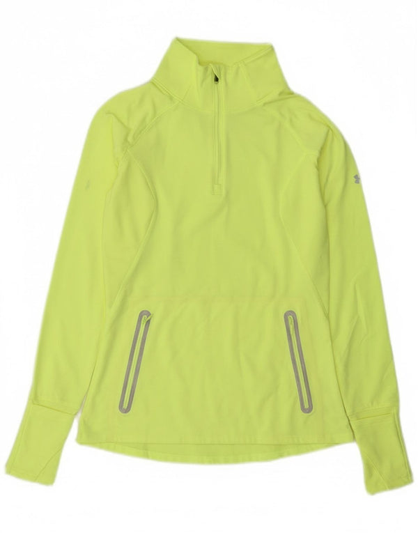 Under Armour Γυναικεία φόρμα πουλόβερ Cold Gear Top UK 8 Small Yellow