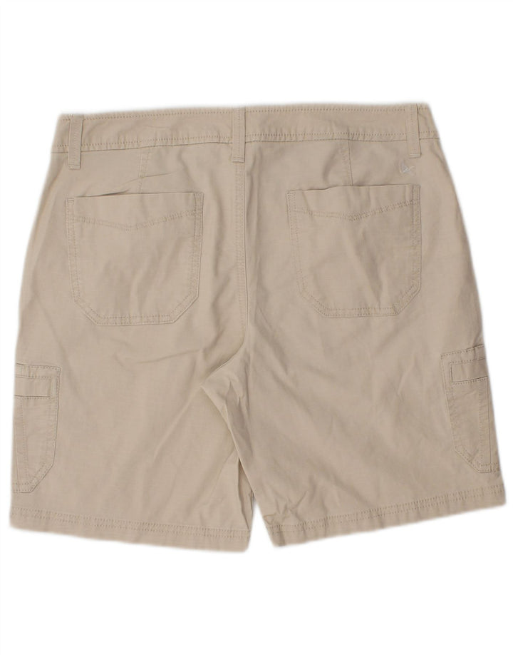 Eddie Bauer Γυναικείο σορτς Cargo US 4 Small W30 Μπεζ βαμβακερό