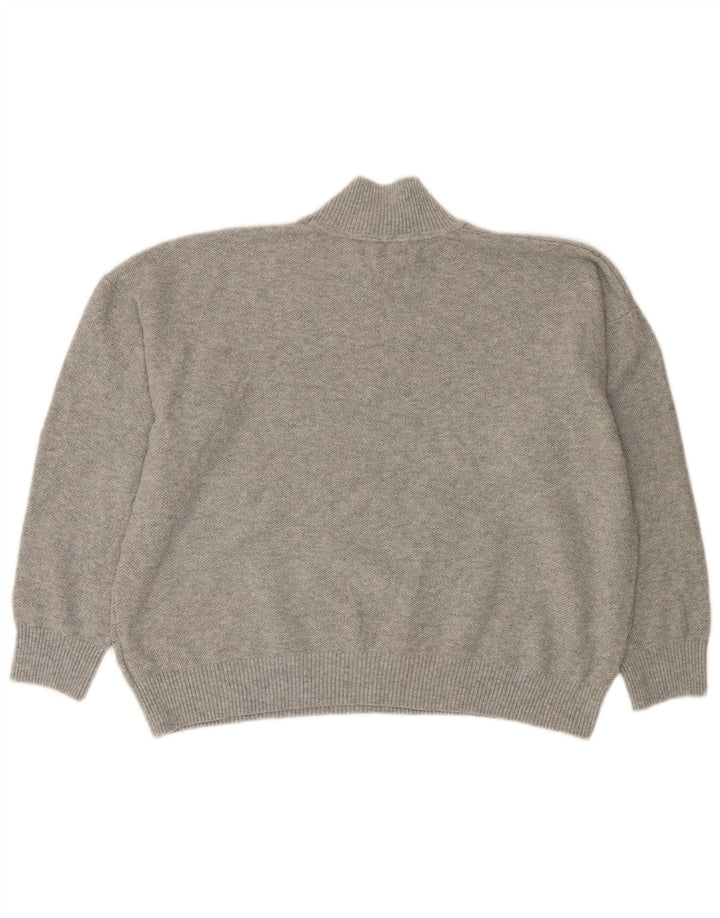 Marks & Spencer Γυναικείο πουλόβερ με λαιμό χελώνα UK 16 Large Grey