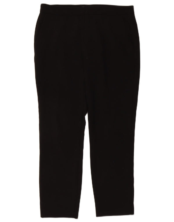 Zara Γυναικείο ίσιο παντελόνι Chino EU 38 Small W28 L26 Μαύρο