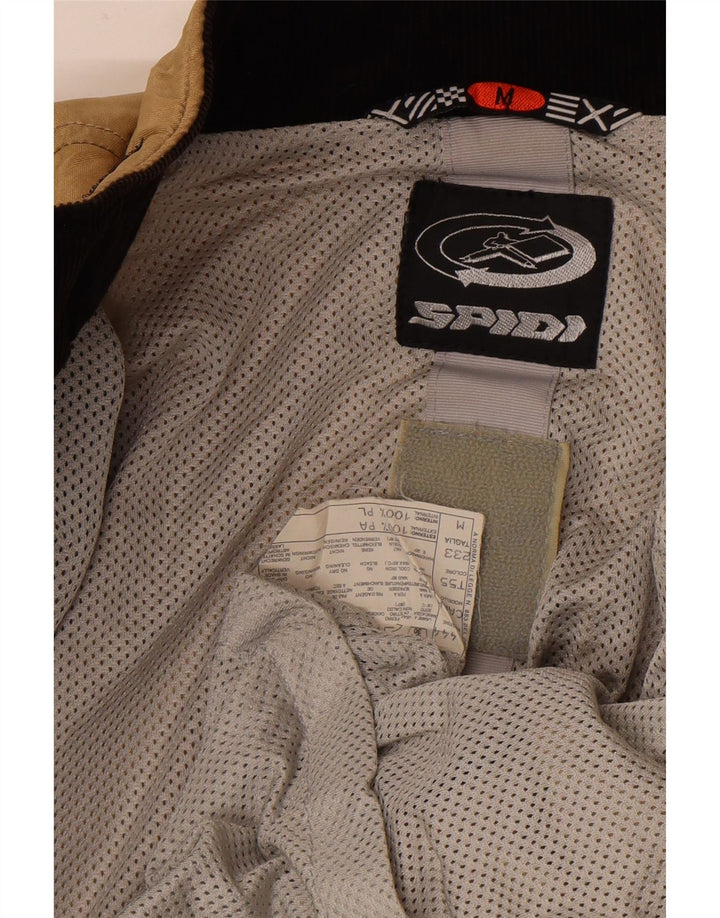 Spidi Mens Racer Jacket UK 38 Medium Beige Colourblock Polyamide