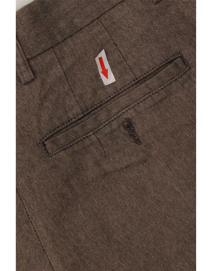 Zara Ανδρικό ίσιο παντελόνι Chino EU 40 Medium W31 L30 Grey Polyester