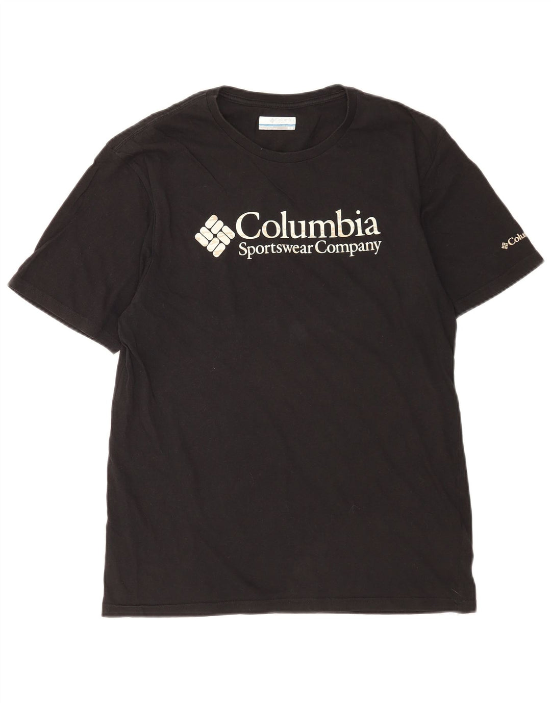 Ανδρικό T-Shirt Columbia Top Μεσαίο μαύρο βαμβακερό