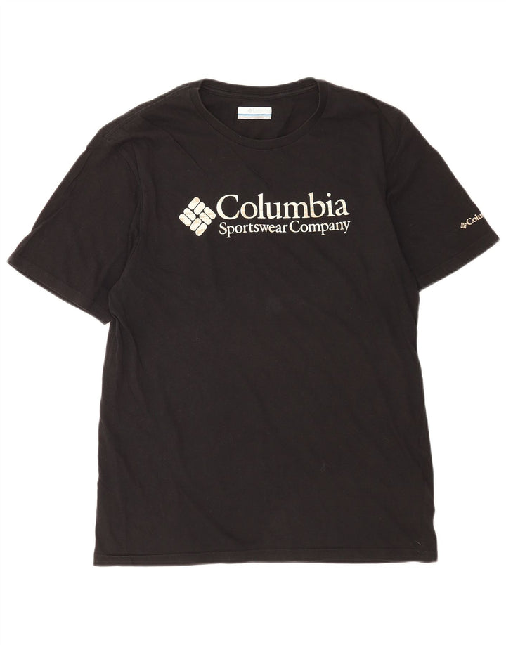 Ανδρικό T-Shirt Columbia Top Μεσαίο μαύρο βαμβακερό
