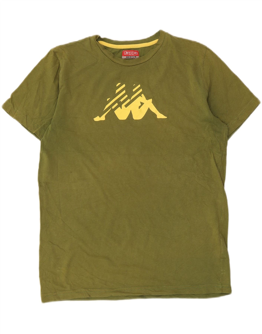 Ανδρικό γραφικό T-Shirt Kappa Top Medium Khaki