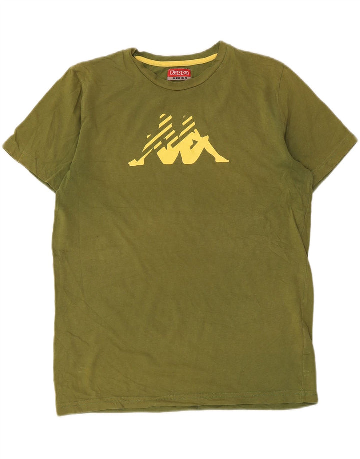 Ανδρικό γραφικό T-Shirt Kappa Top Medium Khaki