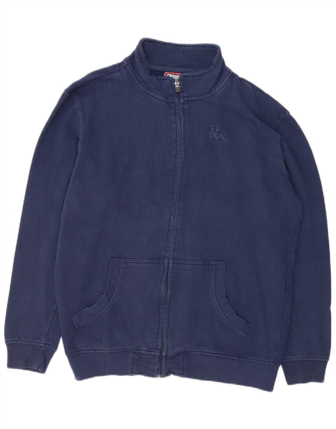 Ανδρική φόρμα Kappa Top Jacket Μεγάλο Navy Blue από βαμβάκι