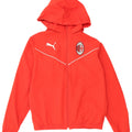 Puma Boys AC Milan με κουκούλα αθλητική φόρμα 13-14 ετών, κόκκινο πολυεστέρα