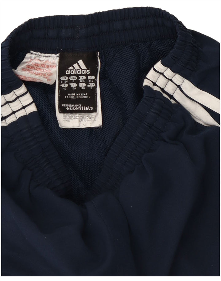 Παντελόνι αθλητικής φόρμας Adidas Boys 9-10 Years Navy Blue Polyester