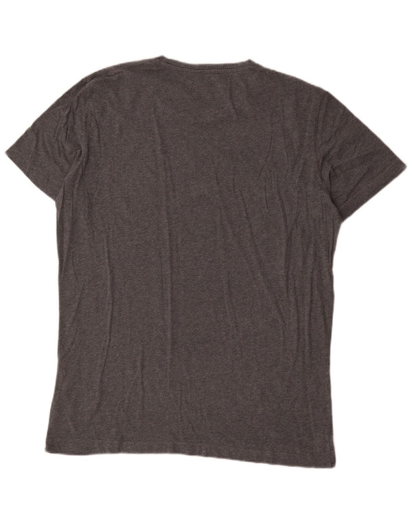 Calvin Klein Jeans Ανδρικό γραφικό T-Shirt Top 2XL Γκρι βαμβακερό