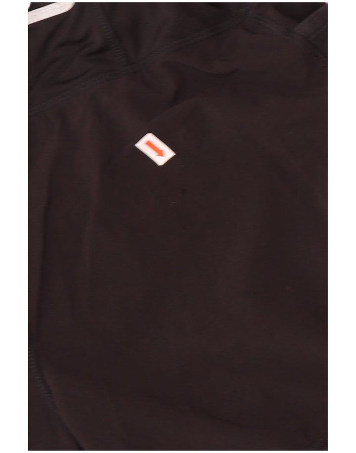 ATHLETA Γυναικείο αθλητικό σορτς UK 12 μεσαίο μαύρο πολυεστέρα