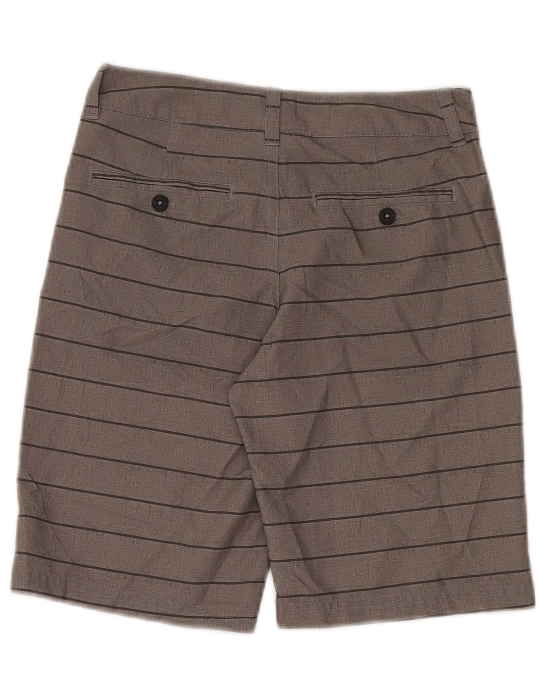 Under Armour Boys Chino σορτς 9-10 ετών W25 γκρι ριγέ πολυεστέρας