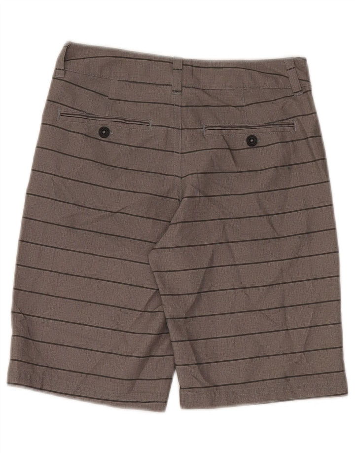 Under Armour Boys Chino σορτς 9-10 ετών W25 γκρι ριγέ πολυεστέρας