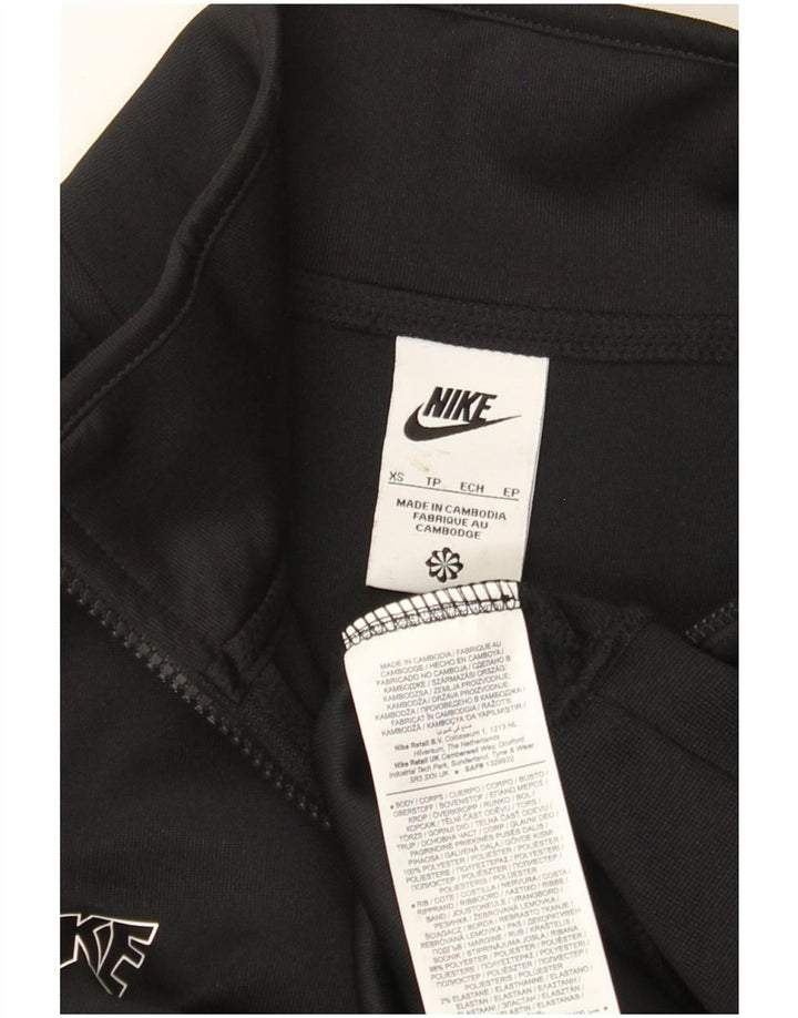 Ανδρικό φούτερ με φερμουάρ Nike Jumper XS μαύρο πολυεστέρα