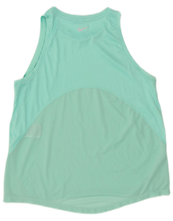 Γυναικείο γιλέκο Nike Dri Fit Top UK 14 Large Green Polyester