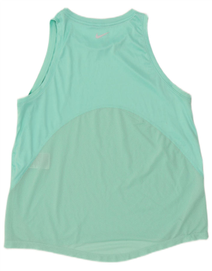 Γυναικείο γιλέκο Nike Dri Fit Top UK 14 Large Green Polyester