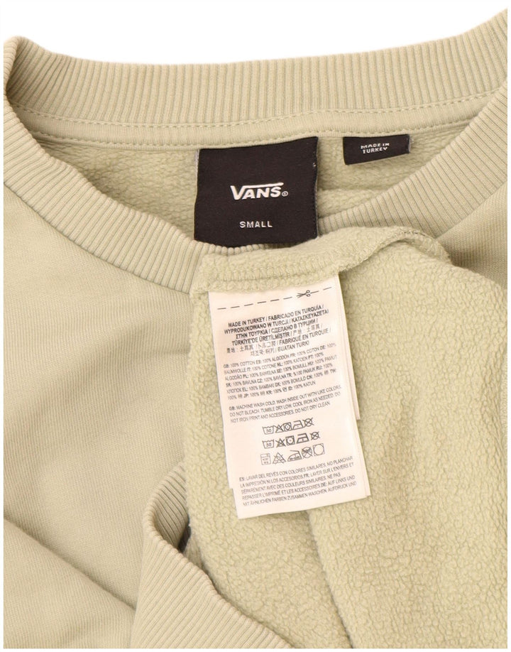 VANS Γυναικεία Φούτερ Jumper UK 10 Small Beige Cotton