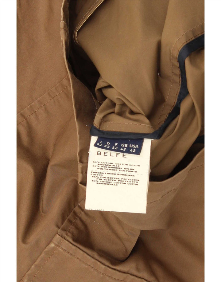 Belfe Ανδρικό Utility Jacket UK 42 XL Beige Cotton