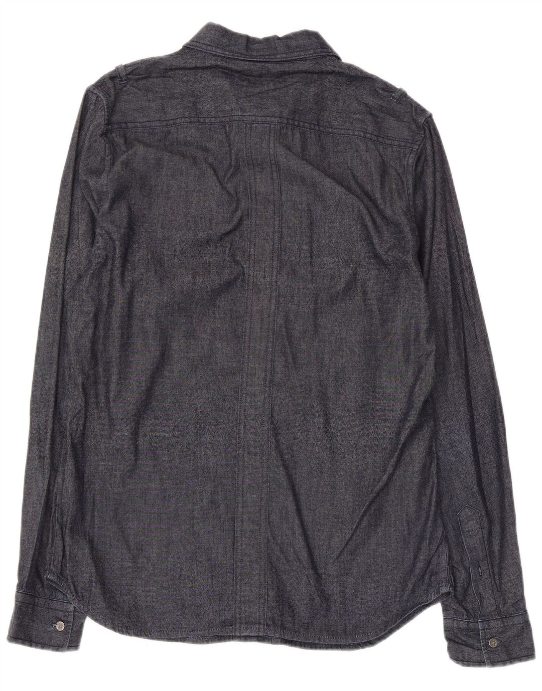 Calvin Klein Jeans Ανδρικό πουκάμισο μεγάλο Navy Blue βαμβακερό
