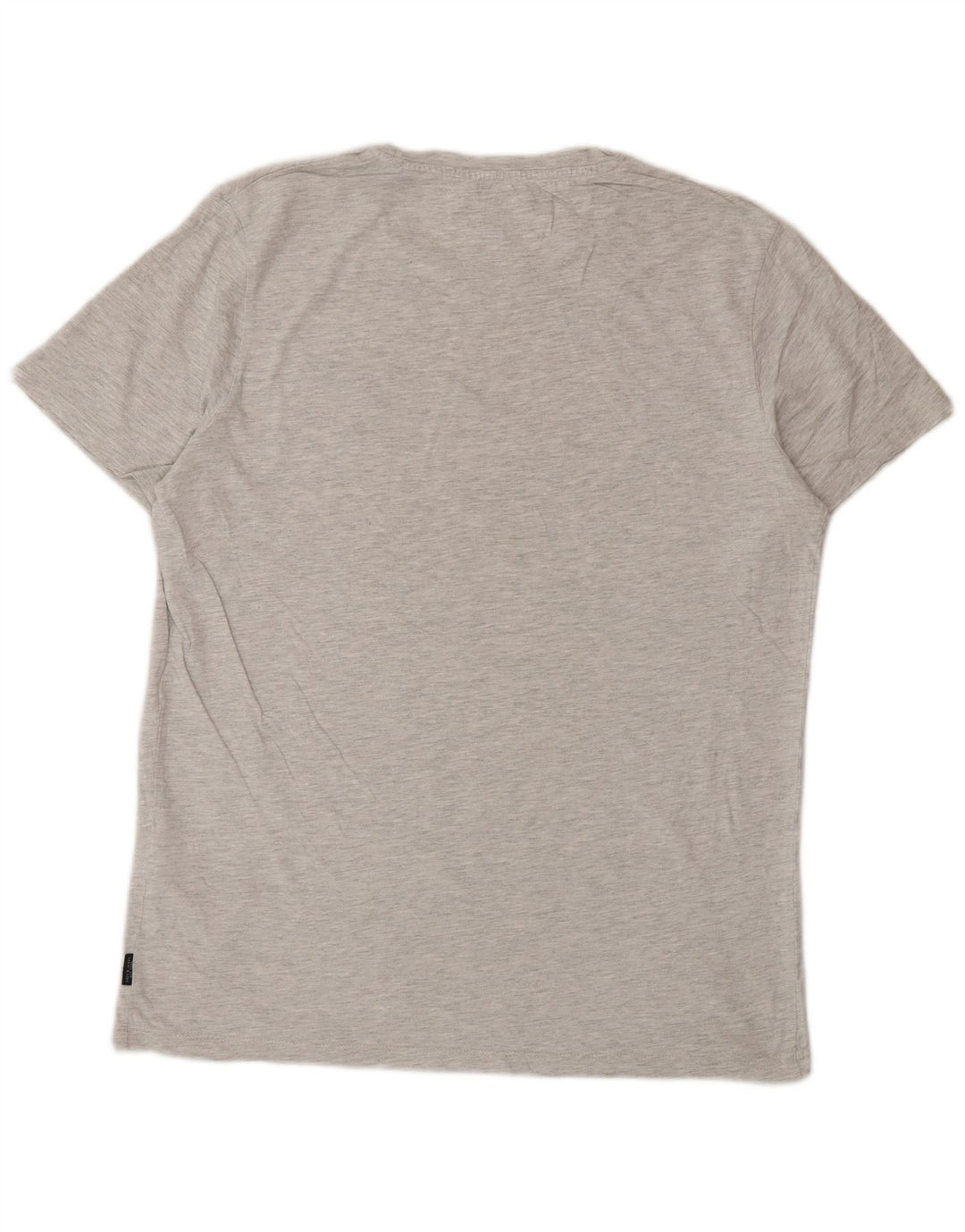 Jack & Jones Ανδρικό T-Shirt Μπλουζάκι με μεγάλο γκρι βαμβάκι
