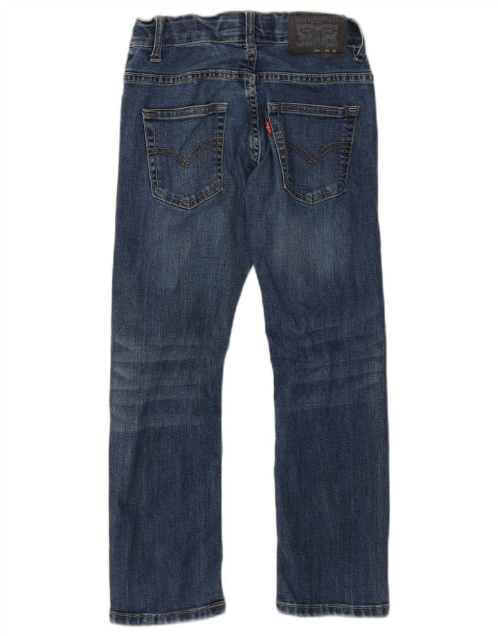 Levi's Boys 511 Slim Jeans 7-8 ετών W24 L22 Μπλε βαμβακερό