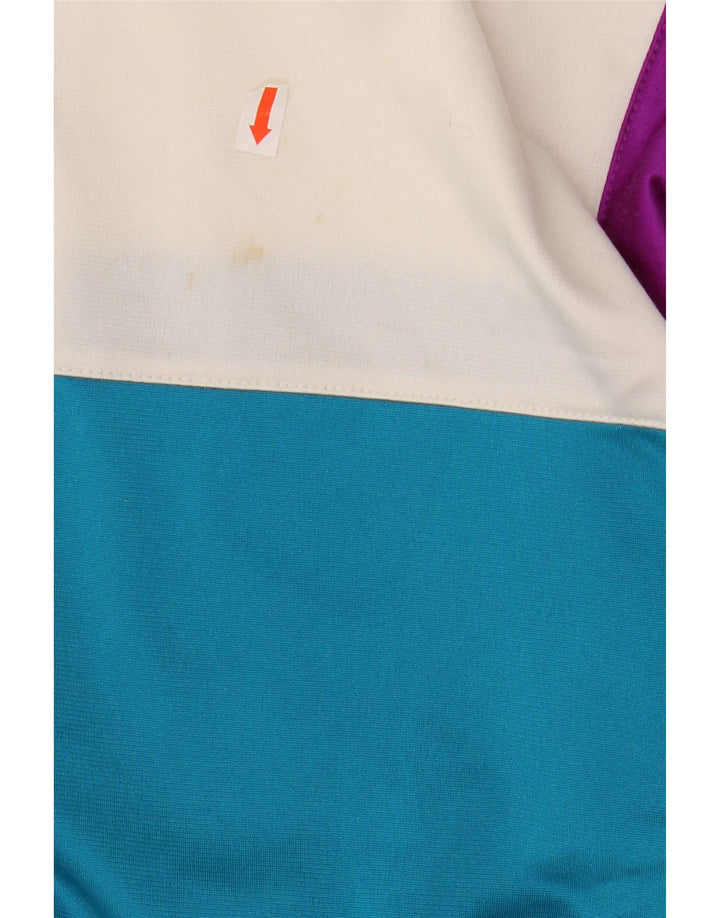 Ανδρική αθλητική φόρμα γραφικών LOTTO Top Jacket μεγάλο μπλε χρώμα