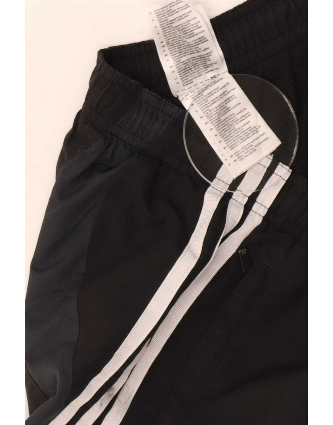 Ανδρική φόρμα Adidas Παντελόνι Joggers Μικρό Μαύρο Πολυεστέρα