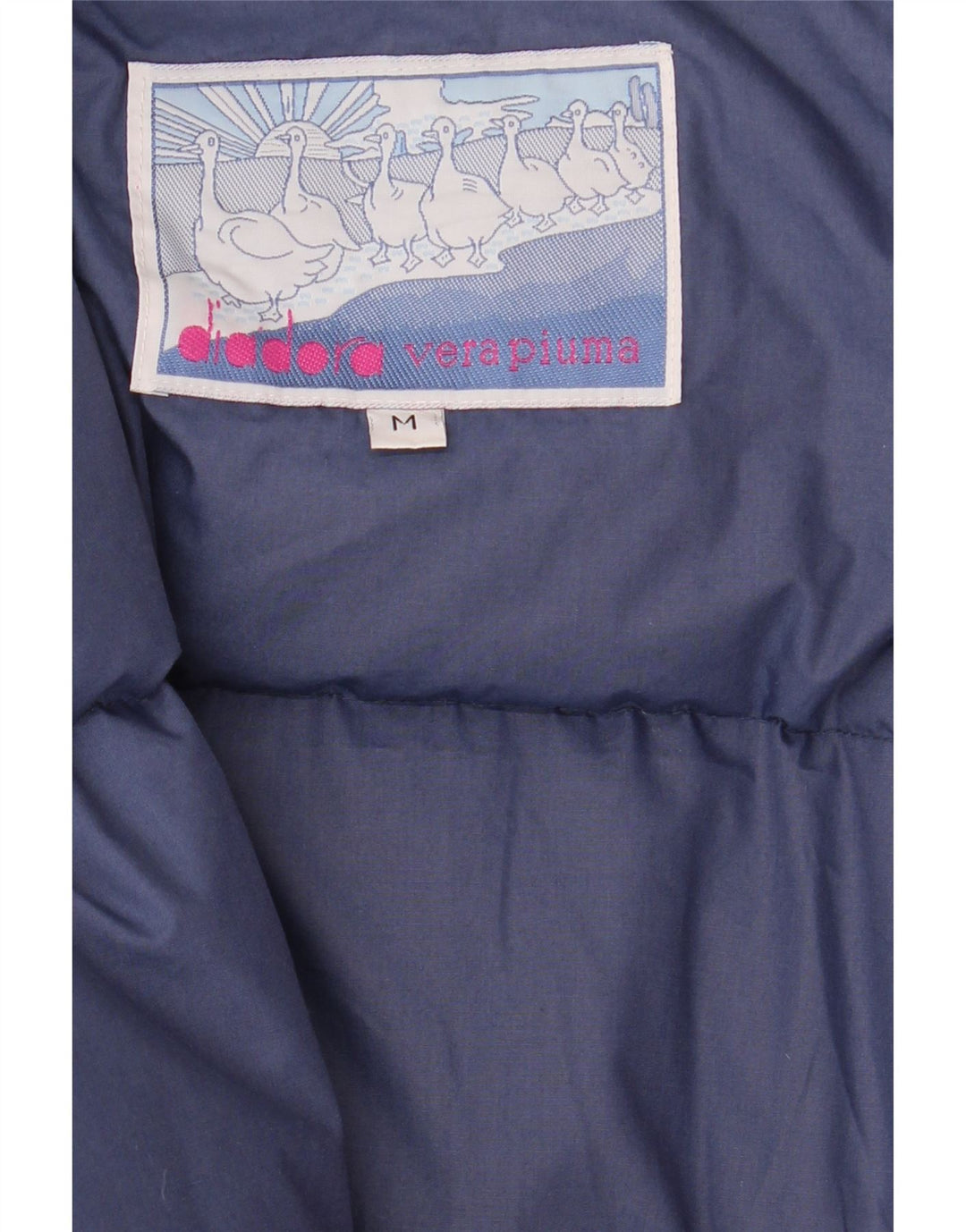 Ανδρικό μπουφάν με κουκούλα Diadora UK 38 Medium Navy Blue