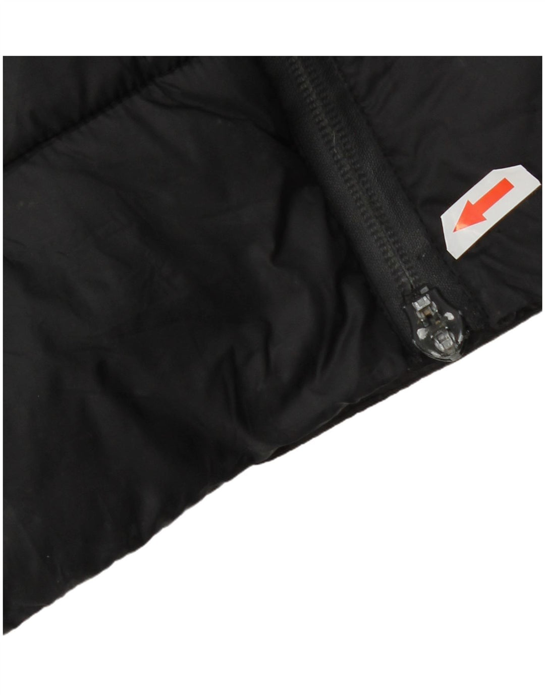 Zara Γυναικείο παλτό με κουκούλα UK 14 Medium Black Nylon