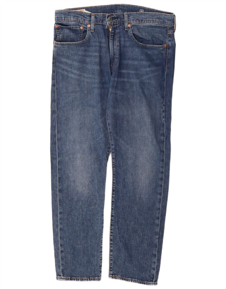 Ανδρικό LEVI'S 502 Tapered Jeans W34 L30 Blue Cotton